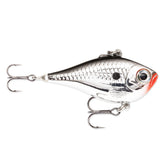 Rapala ULRPR03PGS Pearl Grey Shiner side view showing lifelike movement