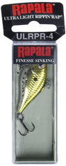 Rapala ULRPR04GCH in-water-action shot demonstrates lifelike wobble and fast dives.