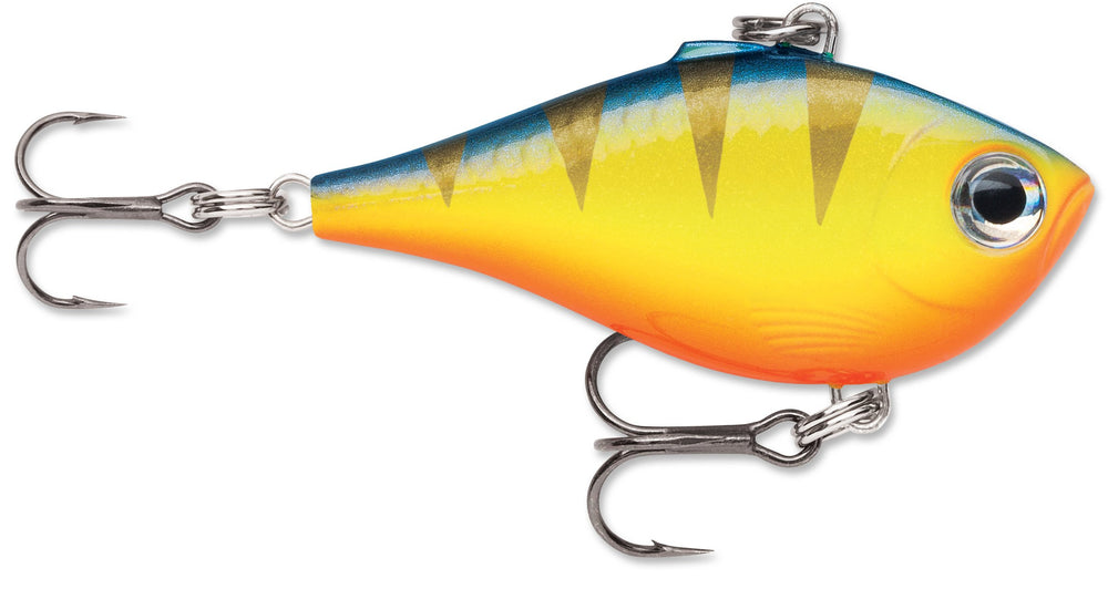 Rapala ULRPR04GHP glow hot perch lure, high visibility in murky water
