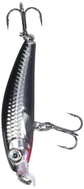 Rapala Ultra Light Minnow 04 Chrome bait profile enhances casting distance for ultralight setups.