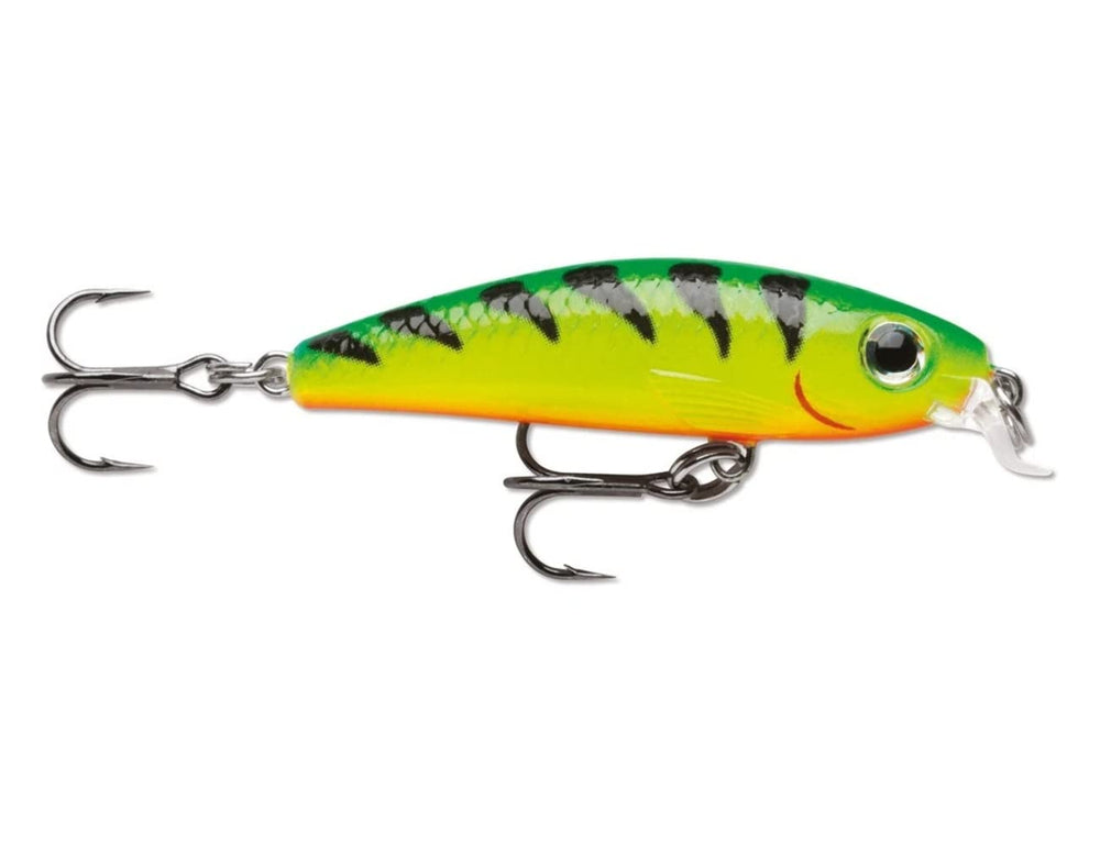 Rapala Ultra Light Minnow 04 Firetiger front view showing vibrant color for panfish