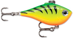 Rapala Ultra Light Rippin' Rap 04 Glow Tiger lure glows underwater for visibility