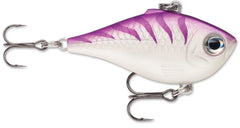 Rapala Ultra Light Rippin' Rap lure in Purple Tiger UV, lifelike action to attract bites across species