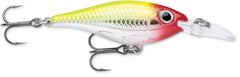 Rapala Ultra Light Shad 04 Clown front view, ideal for precise casting in tight streams.