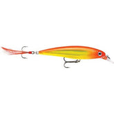 Rapala X-Rap 10 Hot Head front view shows textured translucent body for lifelike action.
