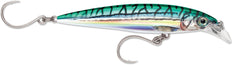 Rapala X-Rap Long Cast 14 Green Mackerel front view highlights translucent body for longer casts.