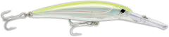 Rapala X-Rap Magnum 30 lure in Silver Fluorescent Chartreuse for deep-water casting and predator targeting