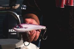 Rapala X-Rap Magnum Stick action shot showing aggressive slashbait motion for reaction strikes.