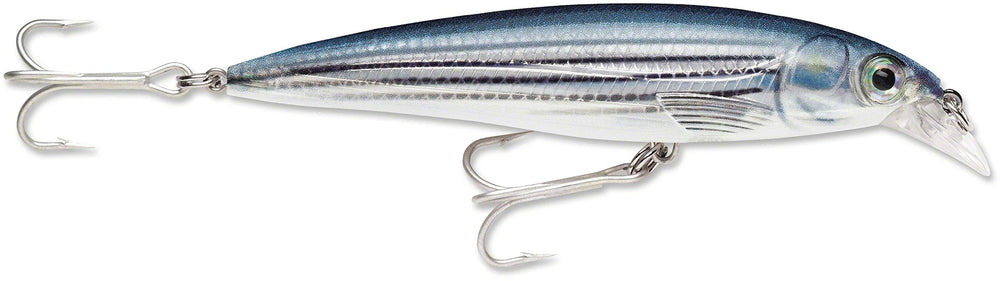 Rapala X-Rap Saltwater 10 Mullet lure with textured body for realistic action and long casts.