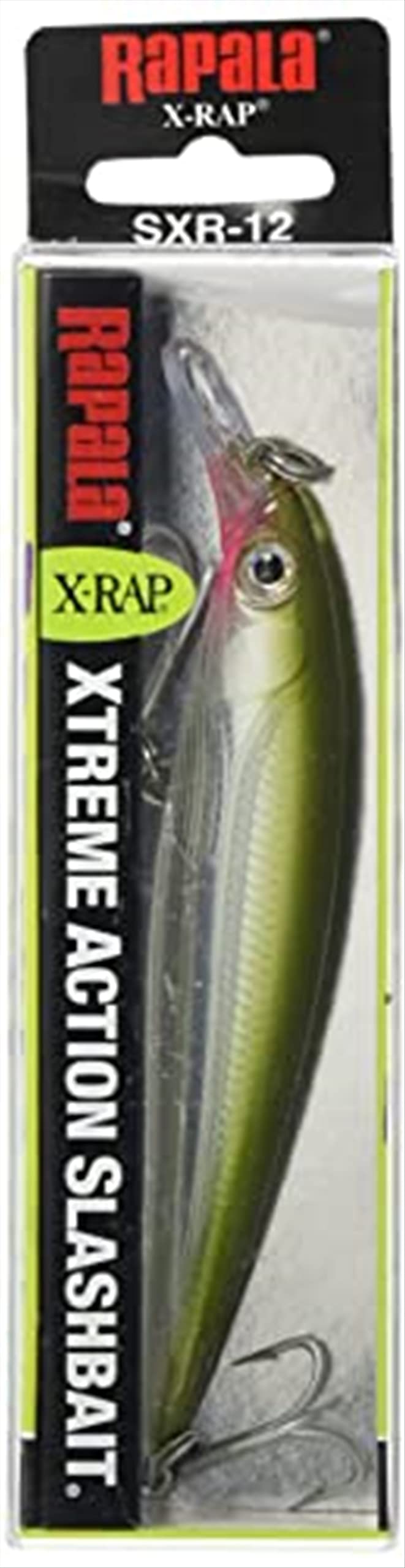 Rapala X-Rap Saltwater 10 Olive Green lure, engineered for aggressive action and long casts in saltwater settings.