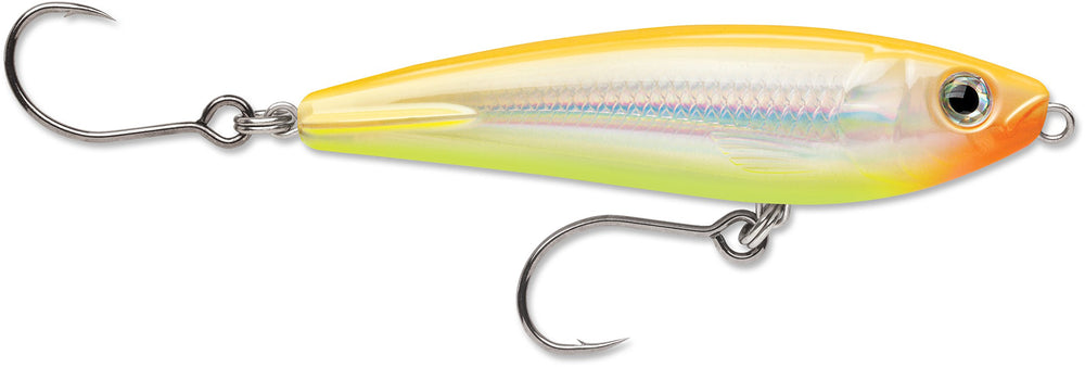Rapala X-Rap Saltwater SubWalk 07 Bone Chartreuse lure for controlled depth and enticing fish-triggering action.