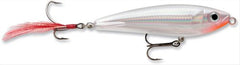 Rapala X-Rap SubWalk 09 Glass Ghost lure delivers subsurface walking action for better strikes in fresh and saltwater.