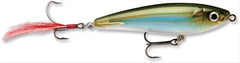 Rapala X-Rap SubWalk 15 lure with lateral tail fin offering stable subsurface gliding in fresh and saltwater.