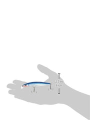 Rapala X-Rap SXR-14 SB grey lure back view ready for long casts