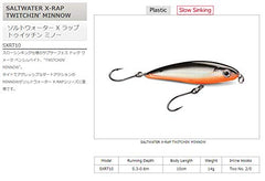 Rapala X-Rap Twitchin' Minnow action shot shows long casts and shoreline coverage.