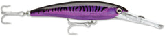 Rapala X-Rap Magnum 40 purple-mackerel lure for trolling with deep-diving action.