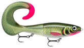 Rapala XROU17-OG Otus olive green lure sinking action for long casts.