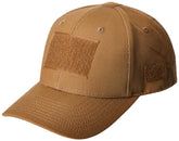 Rapdom T77-COY cap front view showing durable ripstop fabric for daily duty