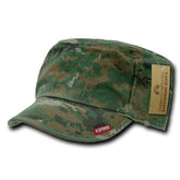 Rapiddominance adjustable patrol cap with zipper left for secure carry during outdoor work