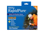 RapidPure Pioneer Straw with carry bag for ultralight backpacking.
