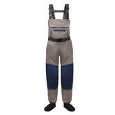 Raprance men's waterproof chest waders with neoprene stockingfoot and adjustable H-back straps