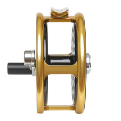 Raprance vintage reel lightweight aluminum body suitable for trout fishing.