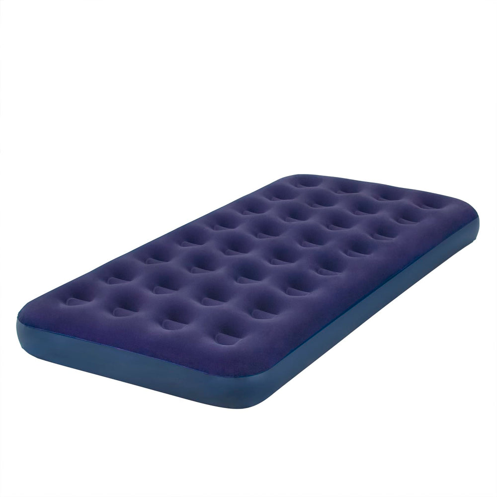 RAPTAVIS twin size air mattress top view shows spacious sleeping area for guests