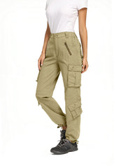 Raroauf work cargo pants back view emphasizing durable rip-stop fabric and fit.