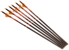 Ravin crossbow bolts .003 inch straightness close-up highlighting precise flight consistency.