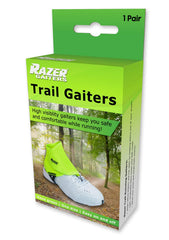 Razer Gaiters under-arch strap secures fit for rugged trail performance.