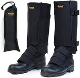 Razer Snake Gaiters provide lower-leg protection for rugged trails and hunting.