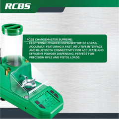 RCBS Chargemaster Supreme Bluetooth app pairing for convenient control