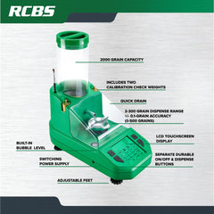 RCBS Chargemaster Supreme Powder Learn Process optimizing routine