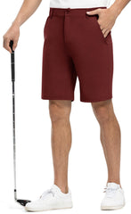 Rdruko men's work shorts side view highlights deep pockets for secure daily essentials.