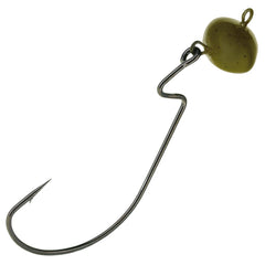 Reaction Tackle free-swinging-hook jig in action showing natural bait motion
