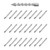Reaction Tackle Lead Nail Weights insertion into bait for secure fit