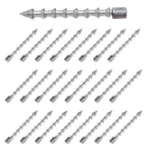 Reaction Tackle Lead Nail Weights 1/8 oz in a pack shot for precise bait rigging.