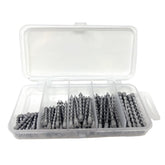 Reaction Tackle lead nail weights variety pack displayed for versatile bass rigs