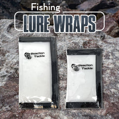 Reaction Tackle lure wrap large protects bigger lures during transport