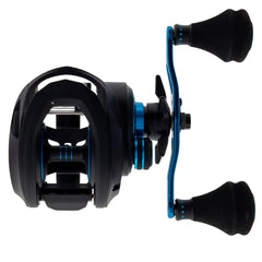 Reaction Tackle ProSpin Edition right-handed reel front view for precise cranking.
