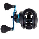 Reaction Tackle ProSpin left baitcaster reel body with a durable aluminum frame.