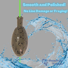 Reaction Tackle Green Pumpkin punch weight in weeds, performance through heavy vegetation.