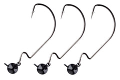 Reaction Tackle tungsten football swing jig head closeup shows heightened sensitivity for quick hooksets.