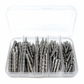 Reaction Tackle tungsten nail weights 100pc kit and case improve precision for bass fishing