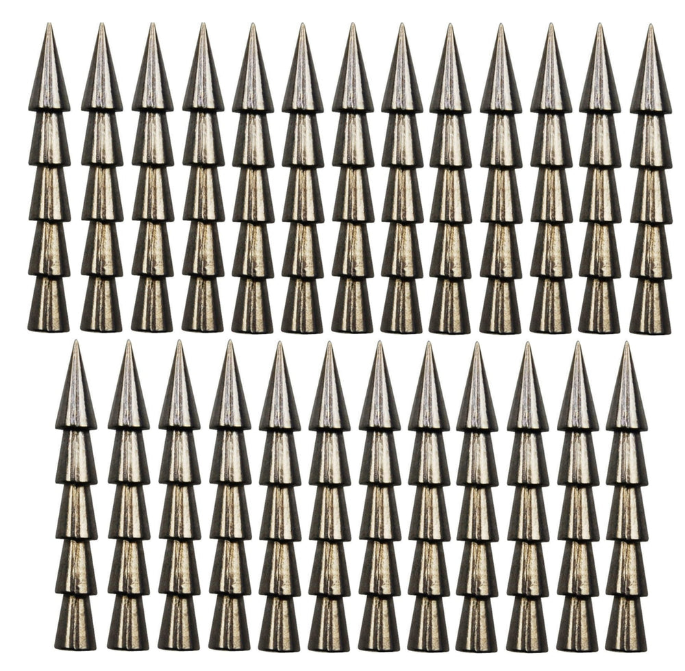 Reaction Tackle tungsten nail weights for bass, ready for insertion into soft plastics for precise rigs.
