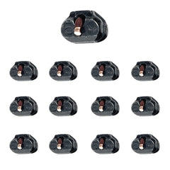 Reaction Tackle tungsten split shot weights pack, 12 per package, bulk value.
