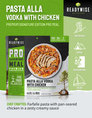 ReadWise Freeze-dried meal bag—easy hot-water rehydration at camp.