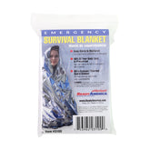 Ready America emergency blankets 25-pack ultra-thin and easy to store for emergencies.