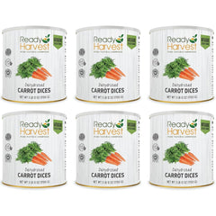 Ready Harvest orange-hero canned carrots for quick, shelf-stable meals.