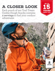 ReadyWise cookie dough trail treats survival kit shows reliable emergency food option